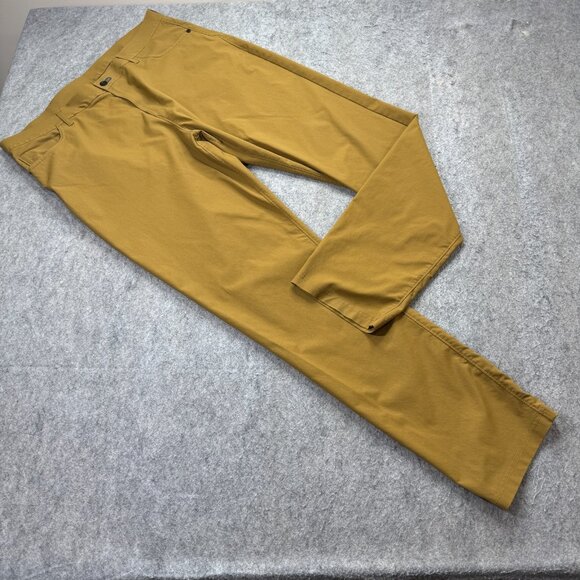 Public Rec 5-Pocket Pants Men 38 x 34* Beige Tapered Performance - Picture 1 of 16